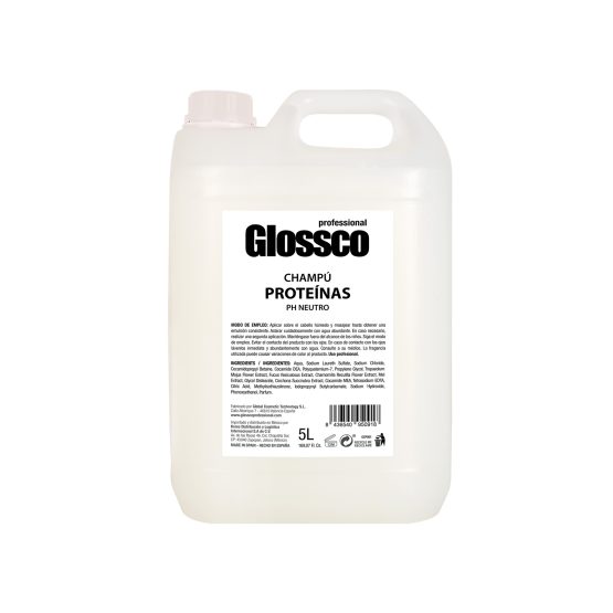 CHAMPÚ GARRAFA 5L. PROTEINAS GLOSSCO