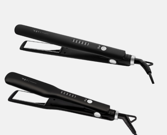 PLANCHA DE PELO INSPIRE 25 mm (ancho) INSPIRE WIDE 36 mm (ancho) TITANIUM BY AGV - BLACK